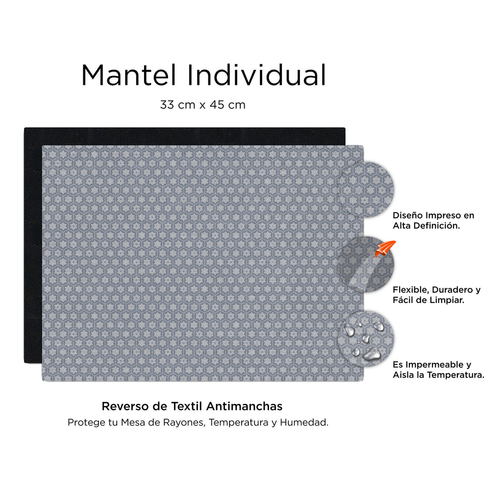 Button | Set de 4 Manteles Individuales | Resistentes y Limpios en Segundos.