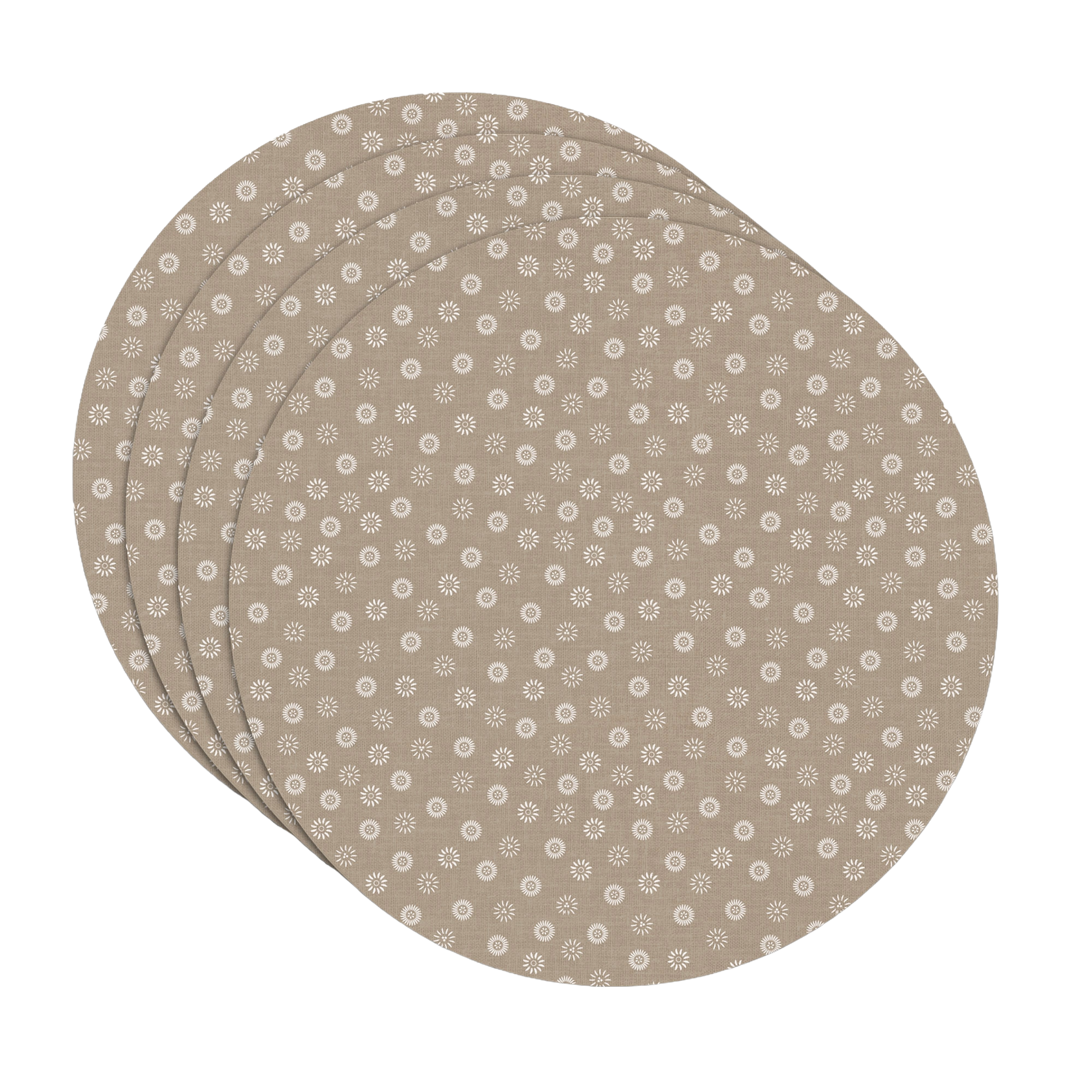 Wheel Round | Set de 4 Manteles Individuales | Resistentes y Limpios en Segundos.