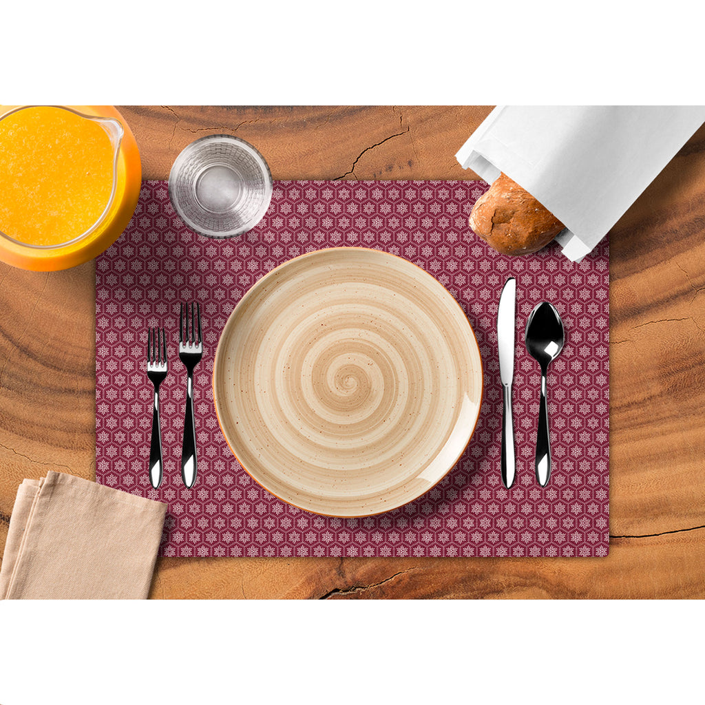 Set de 6 Manteles Individuales Button – Fácil Limpieza | XUMA DECO